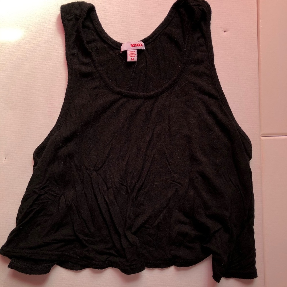 Black Crop Top | Tank Top